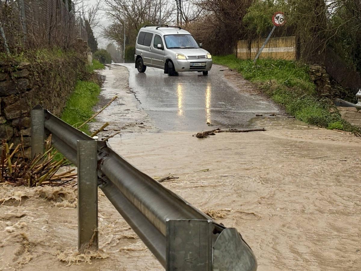 Inundaciones en Ronda por el paso de la borrasca Leonardo