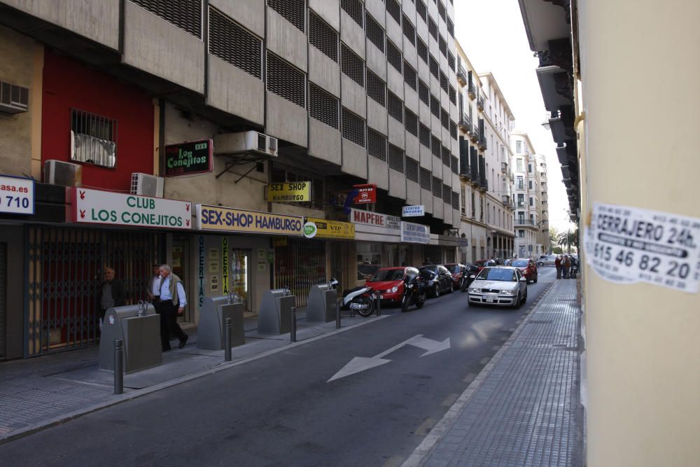 Calle Casas de Campo en 2012.