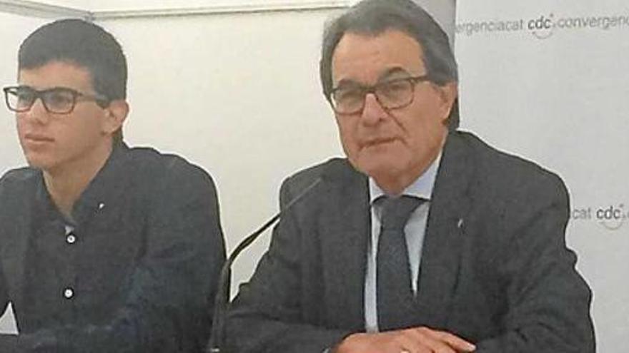 Artur Mas a la trobada d&#039;ahir a Berga