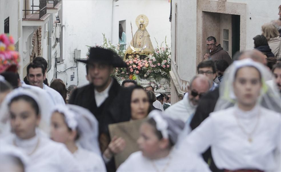 La bajada de la patrona de Cáceres en imágenes