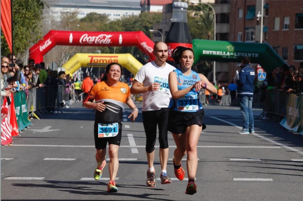 Media Maratón de Murcia 2016: Llegada (1)