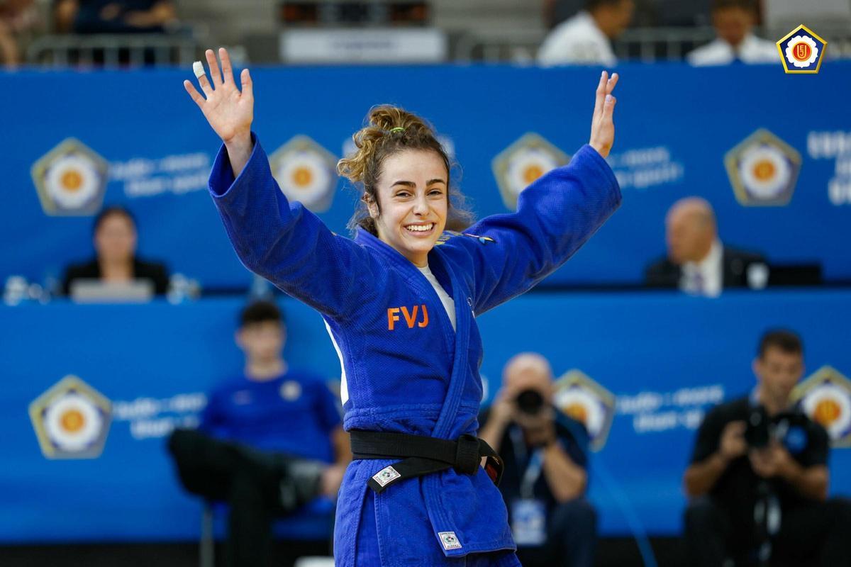 La judoka Aitana Díaz se ha proclamado campeona de Europa Júnior en la categoría de -48 kg durante el campeonato que se está celebrando en Bratislava (Eslovaquia).