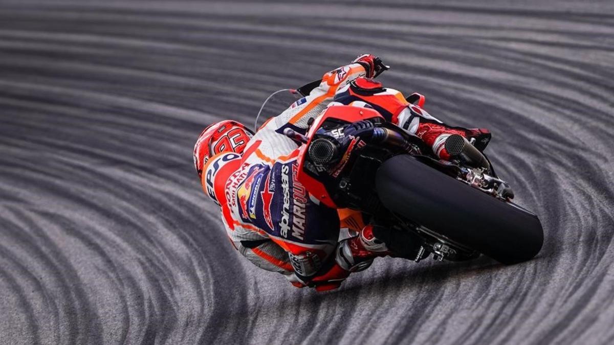 El catalán Marc Márquez (Honda), actual tetracampeón del mundo de MotoGP.