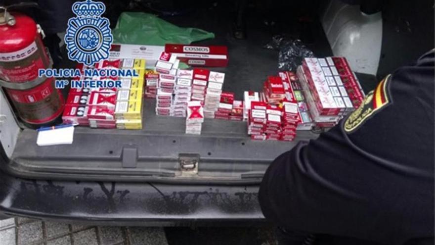 La Policía Nacional interviene en Córdoba 1.100 cajetillas de tabaco de contrabando