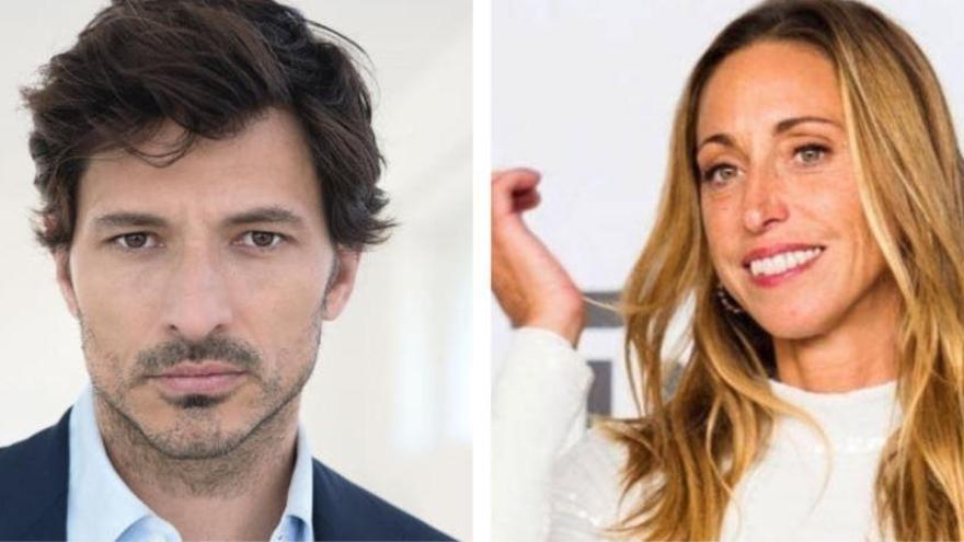 Un petó del model i actor gironí Andrés Velencoso amb Gemma Mengual, protagonista a les revistes del cor