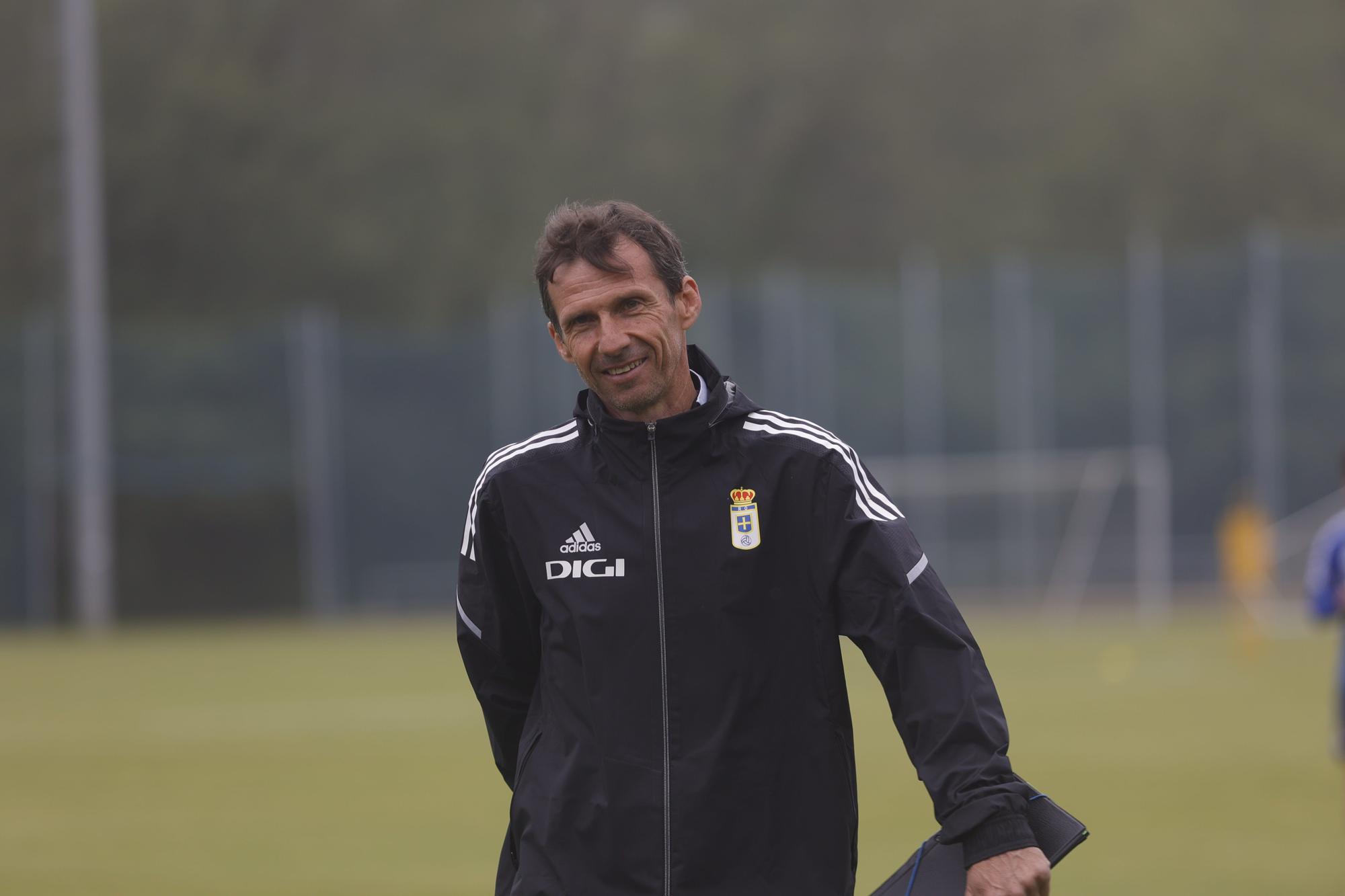 Las imágenes del entrenamiento del Oviedo