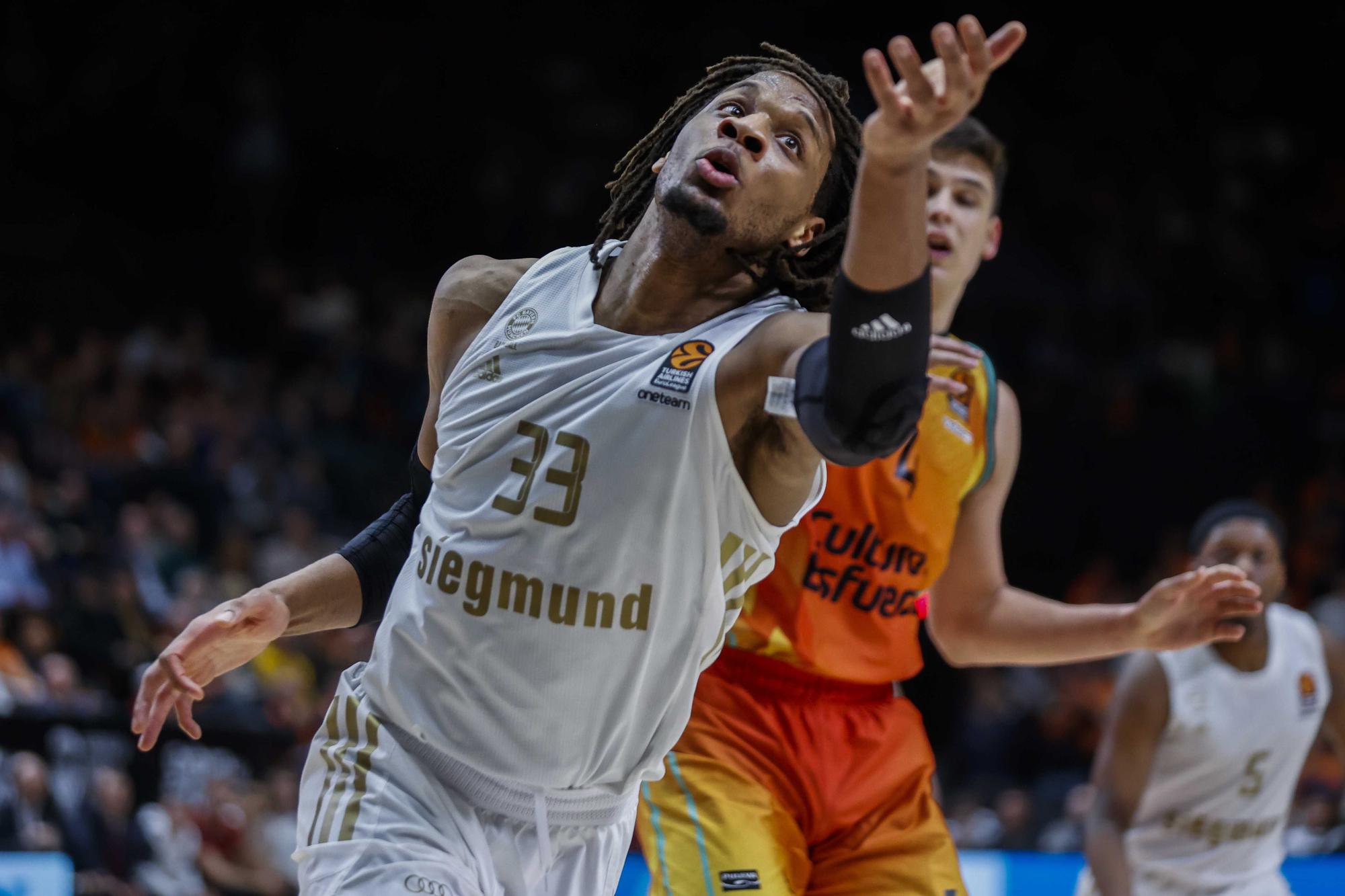 Victoria de Valencia Basket ante el Bayern de Munich