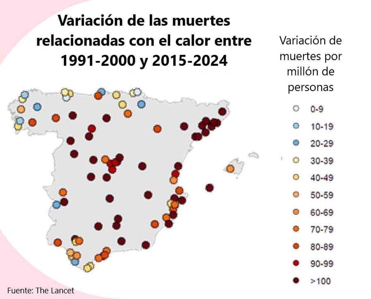 Aumento registrado en el porcentaje de fallecimientos