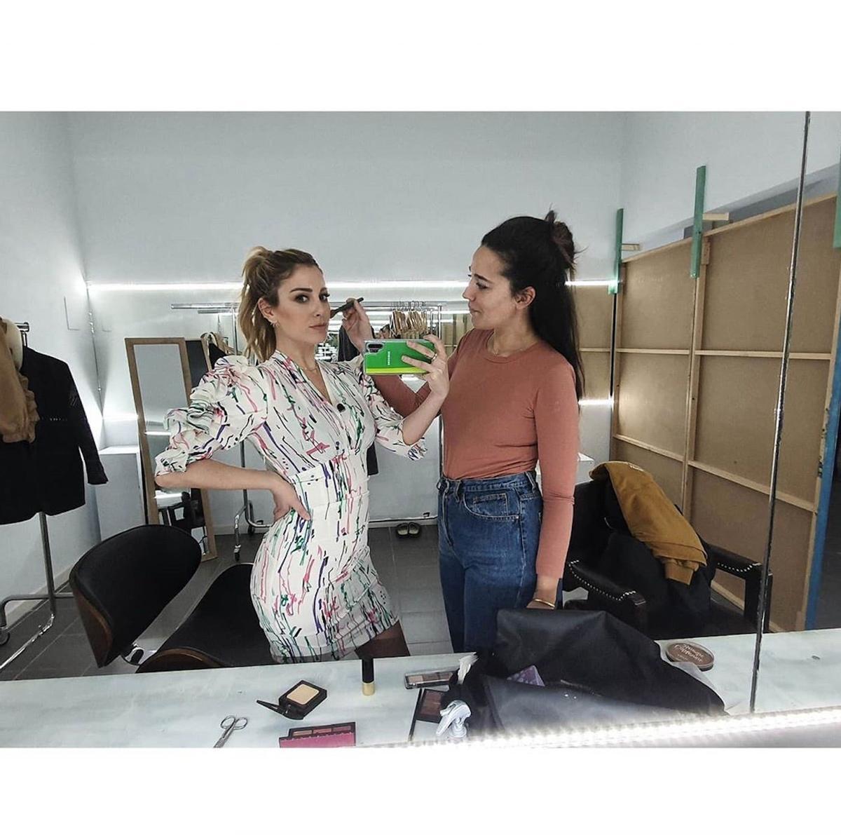 Blanca Suárez con su nueva y "comodísima" pose