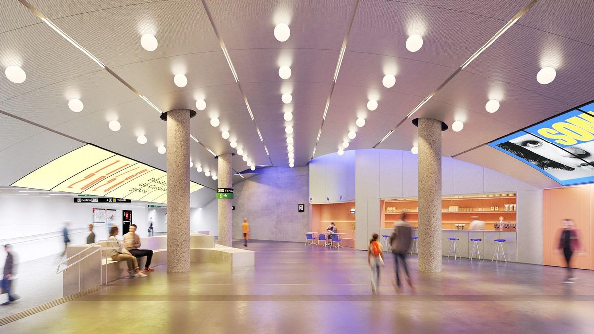 Barcelona se suma a Londres y París con su primera estación de metro con salida directa al Museu del Disseny