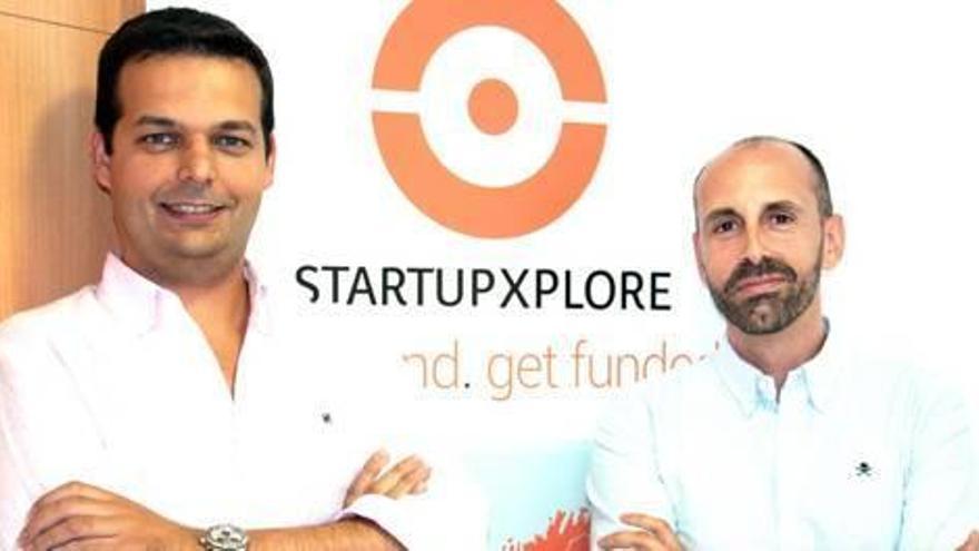 Los cofundadores de Startupxplore, Nacho Ormeño y Javier Megías.