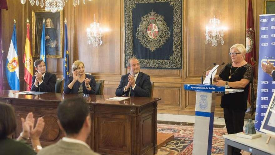 Rey Pelayo recoge el primer premio &quot;Avilés Ciudad de Vanguardia&quot;