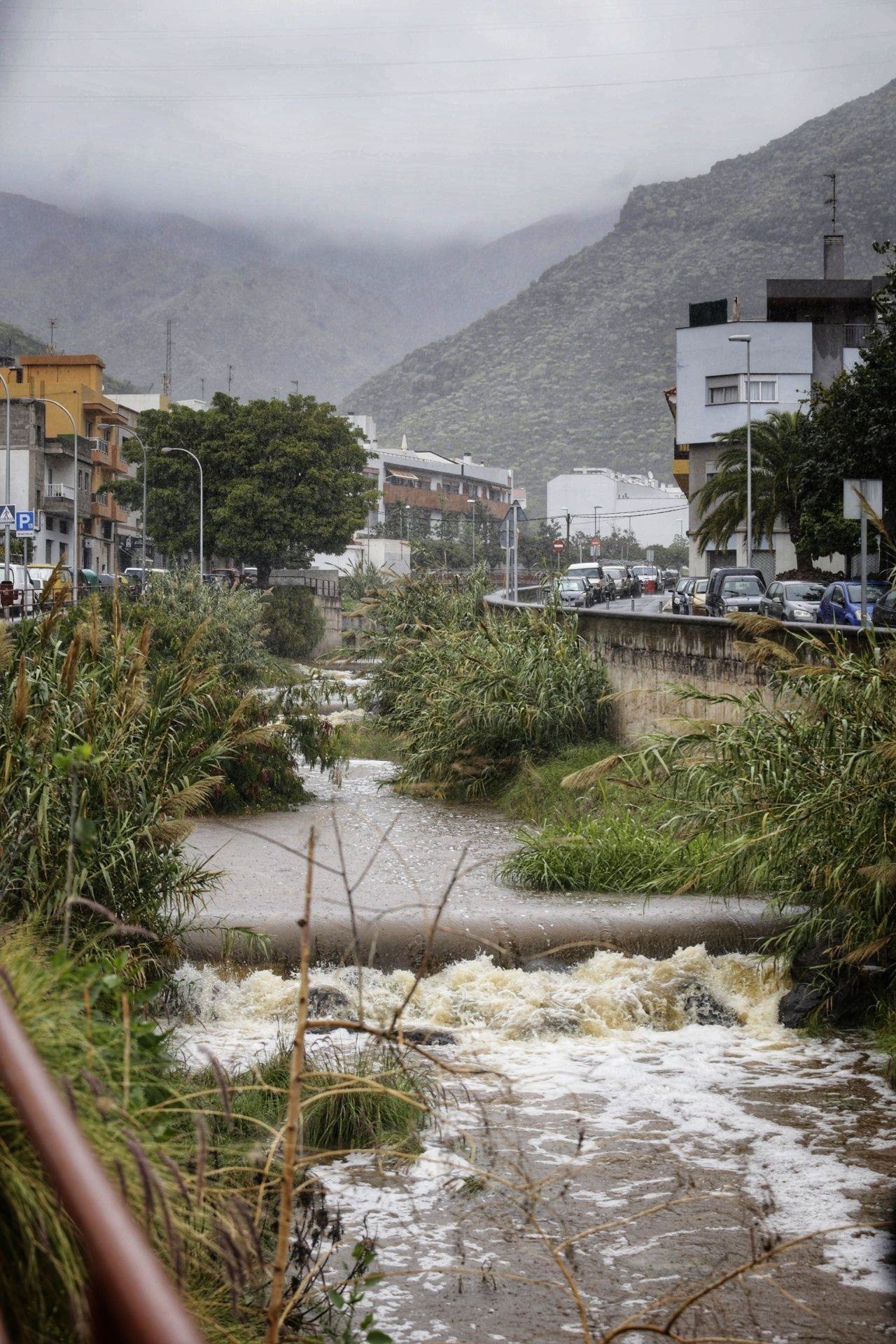 Viernes de lluvia, viento y nieve en Tenerife