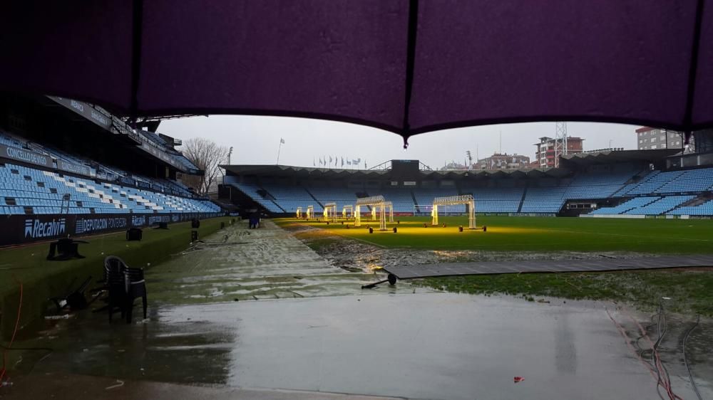 Suspenden el partido entre Celta y Real Madrid