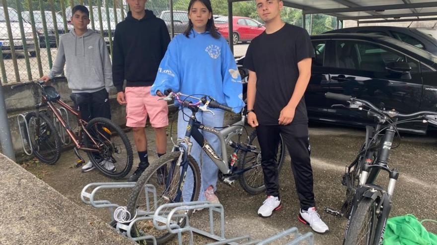 Cuesta coger la bici para ir al instituto