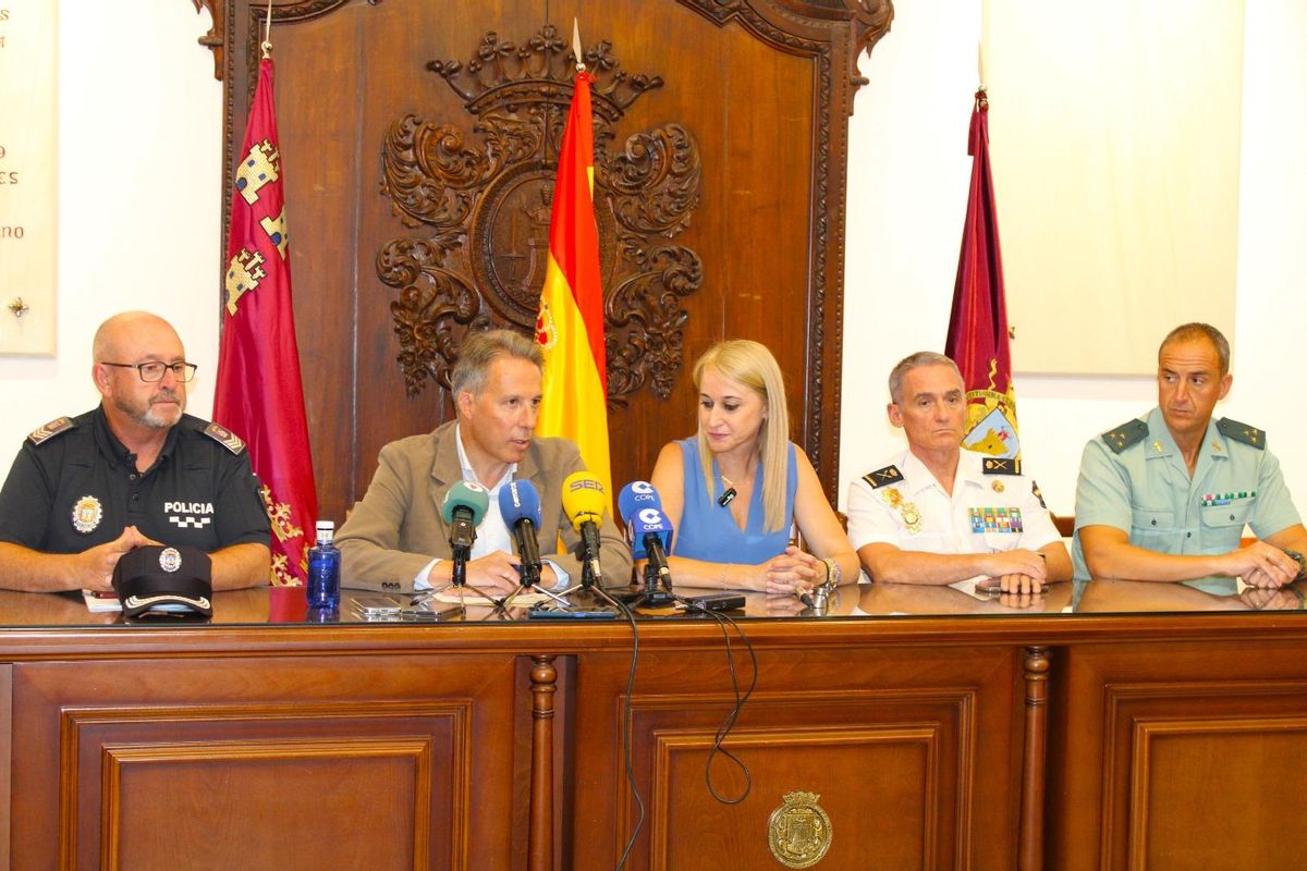 Comparecencia posterior a la Junta Local de Seguridad.