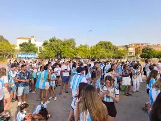 La final del Mundial, en Mallorca: La 'fan zone' de Argentina en Son Moix