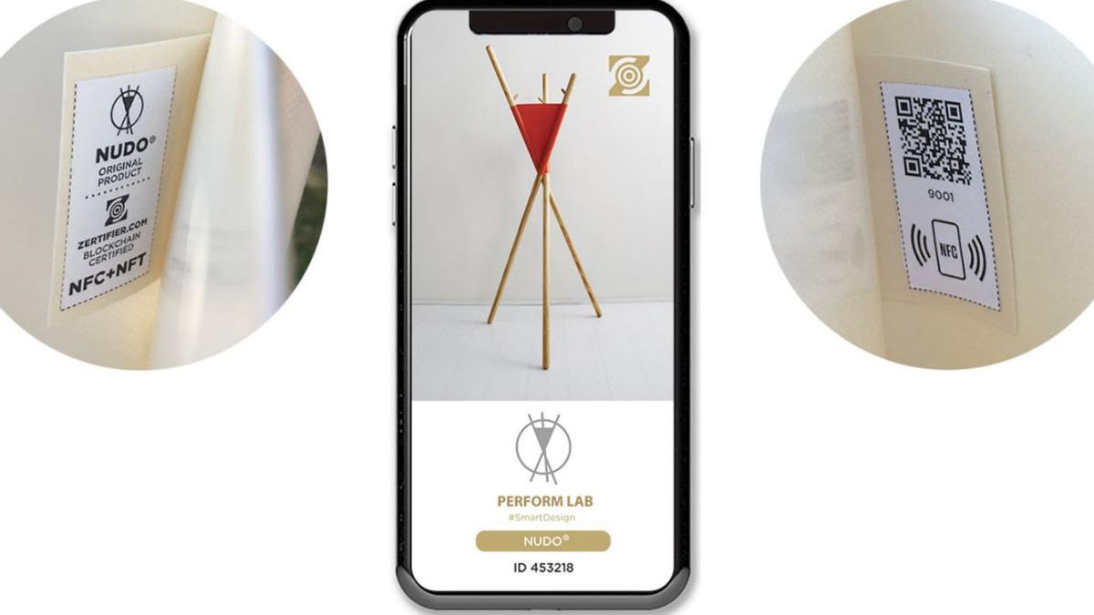 NUDO ha creat un penjador tokenitzat gràcies al seu soci tecnològic, Zertifier. | ZERTIFIER