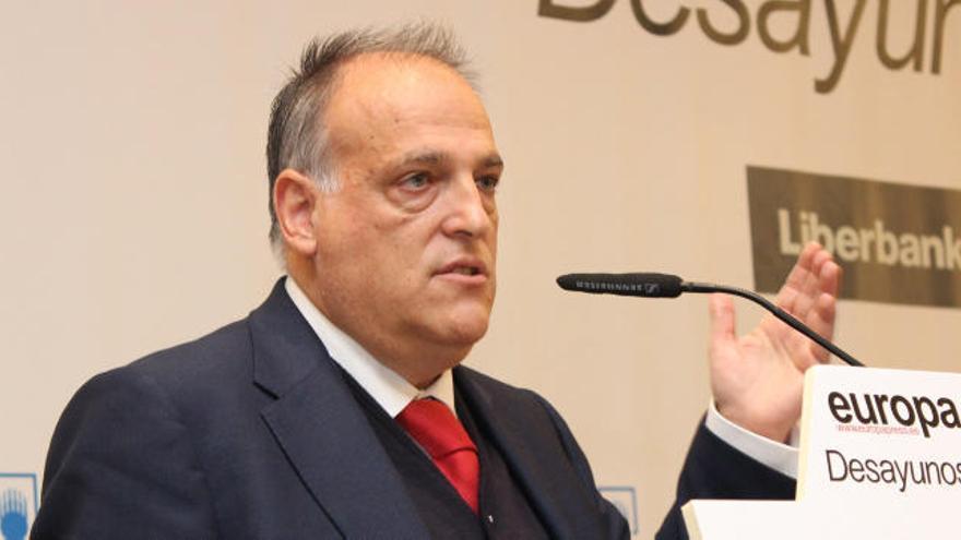 Tebas se pone chulo con las televisiones