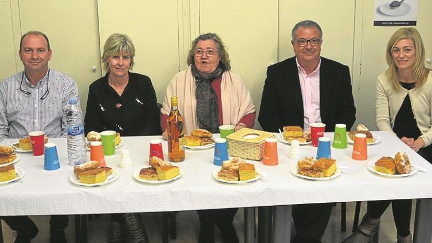 merienda navideña de las amas de casa de orpesa