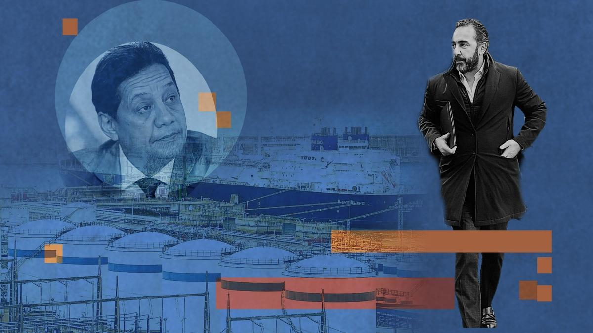 Andrúbal Chávez y Víctor de Aldama