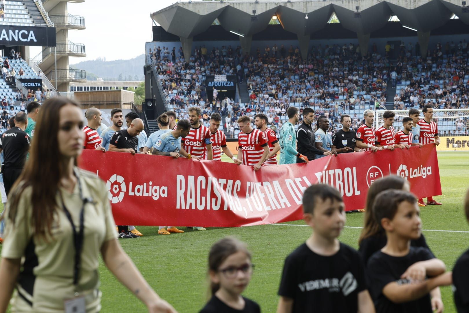 El Celta-Girona, en imágenes