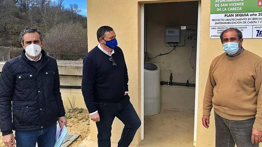 Bercianos de Aliste sella su depósito de agua para acabar con las constantes fugas