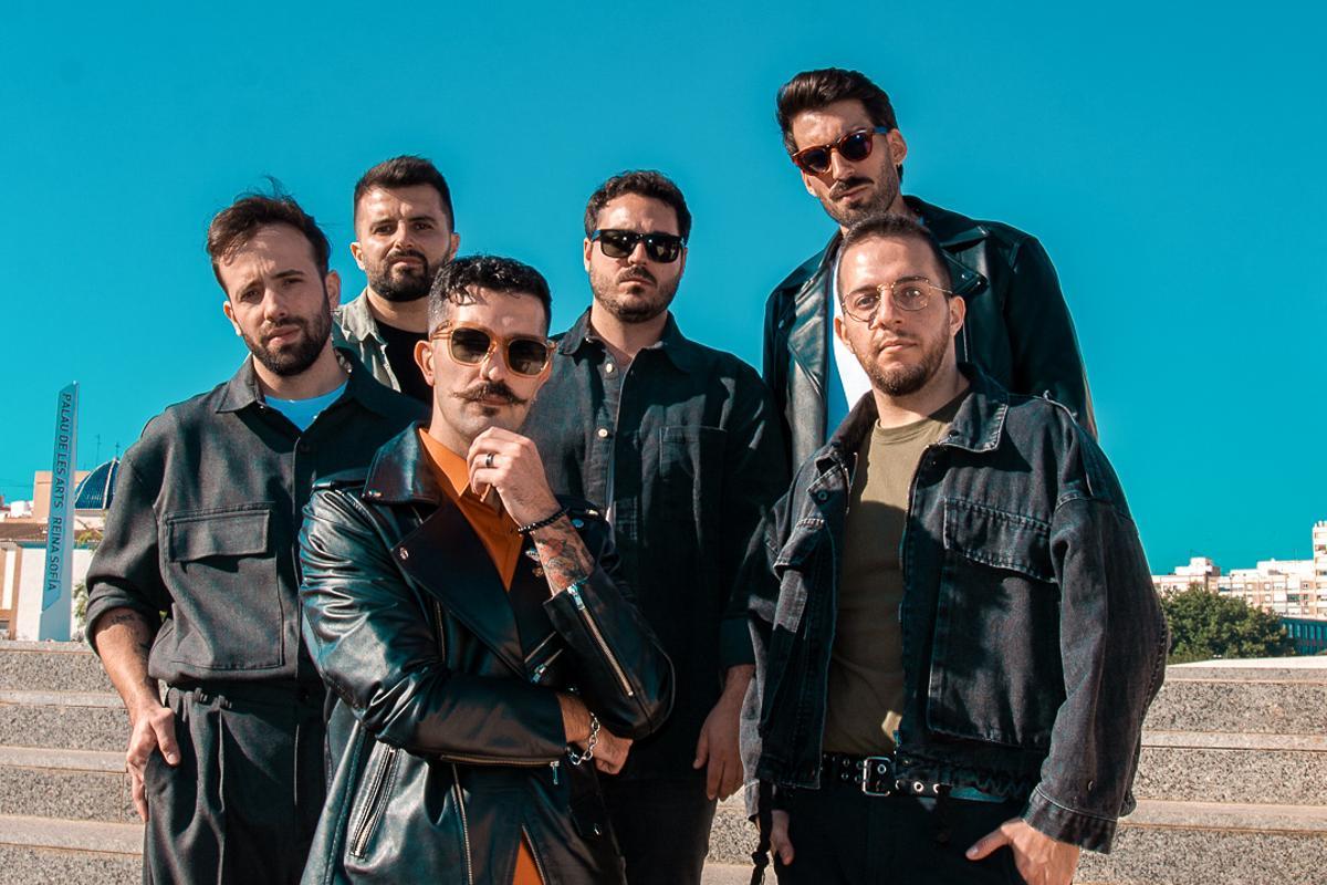 Los miembros del grupo valenciano Volavent