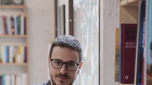 VALENCIA. VLC. El escritor Frances Miró en la librería Arribada de Valencia