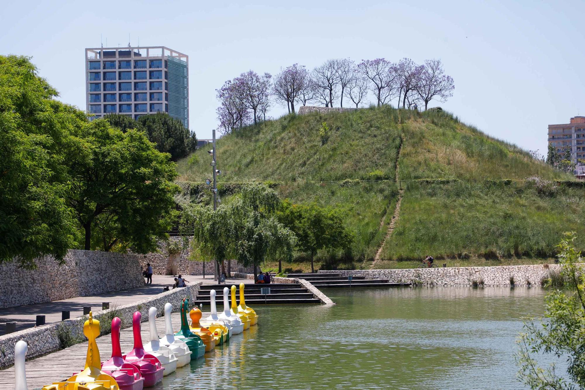 Parque de Cabecera, uno de los pulmones de València