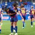 Esmee Brugts celebra su gol contra el Badalona