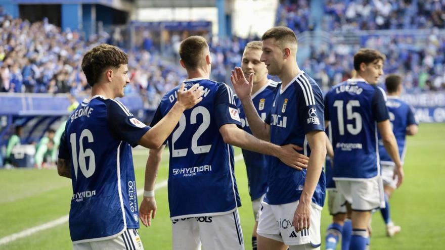 El bisturí del Oviedo: Una manita que acerca a los azules a la zona de play-off