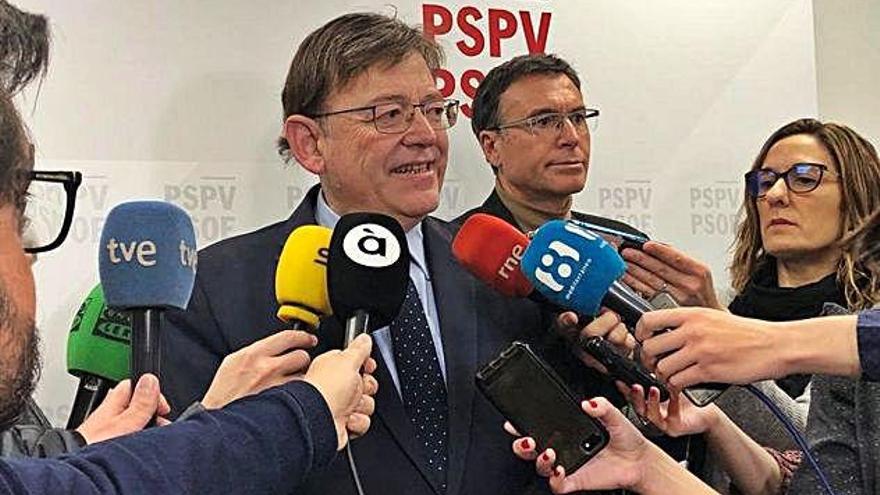 Ximo Puig fa coincidir les eleccions valencianes amb les generals