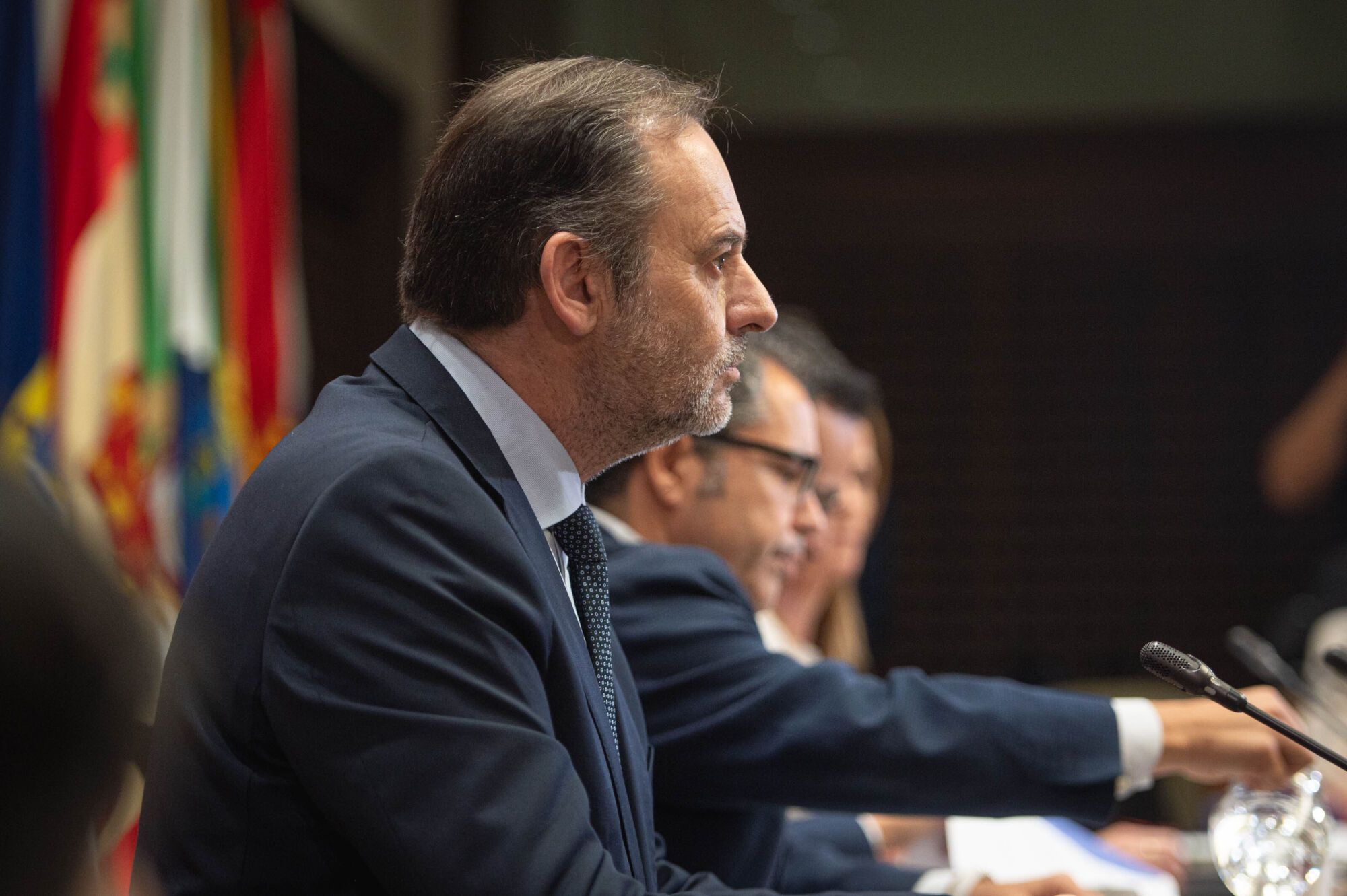 José Luis Ábalos comparece en el Parlamento de Canarias