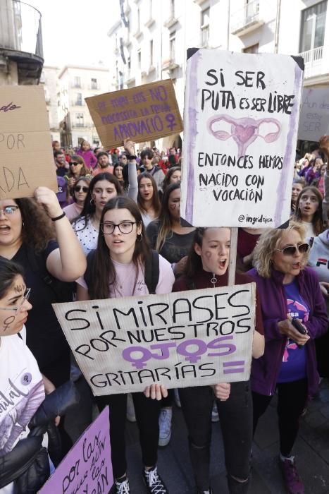 Imatges de la Manifestació feminista