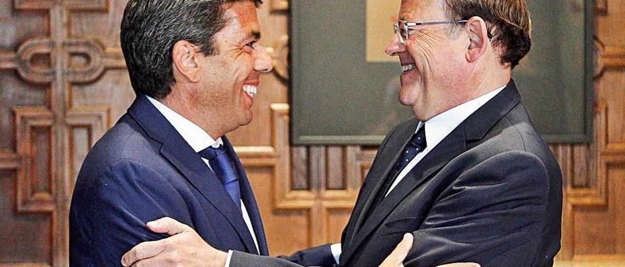 El presidente de la Diputación y el jefe del consell.  | INFORMACIÓN