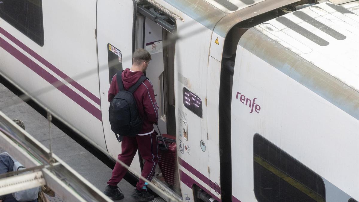 Imagen de archivo de un tren.