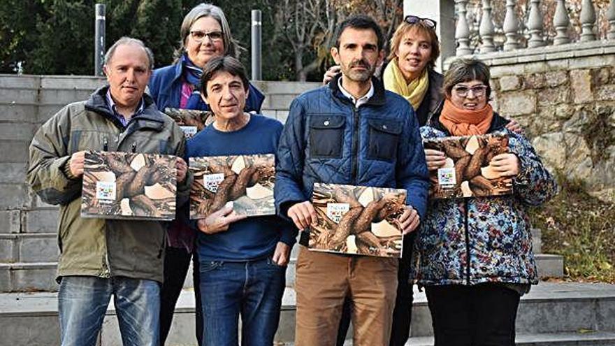 Presentació del calendari, ahir