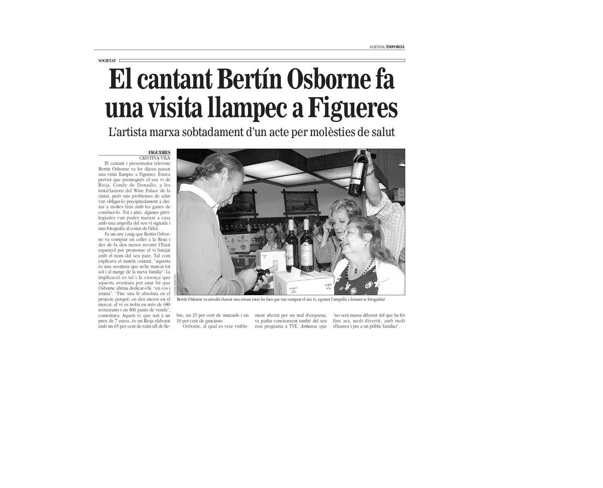 Així era l'article original publicat el 14 de juny de 2005.