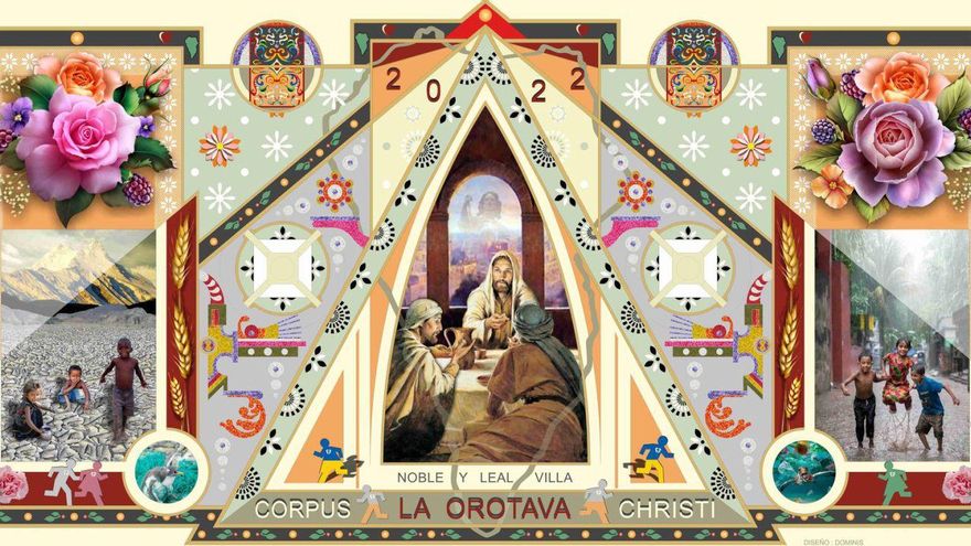 A tapestry for La Palma and Ukraine