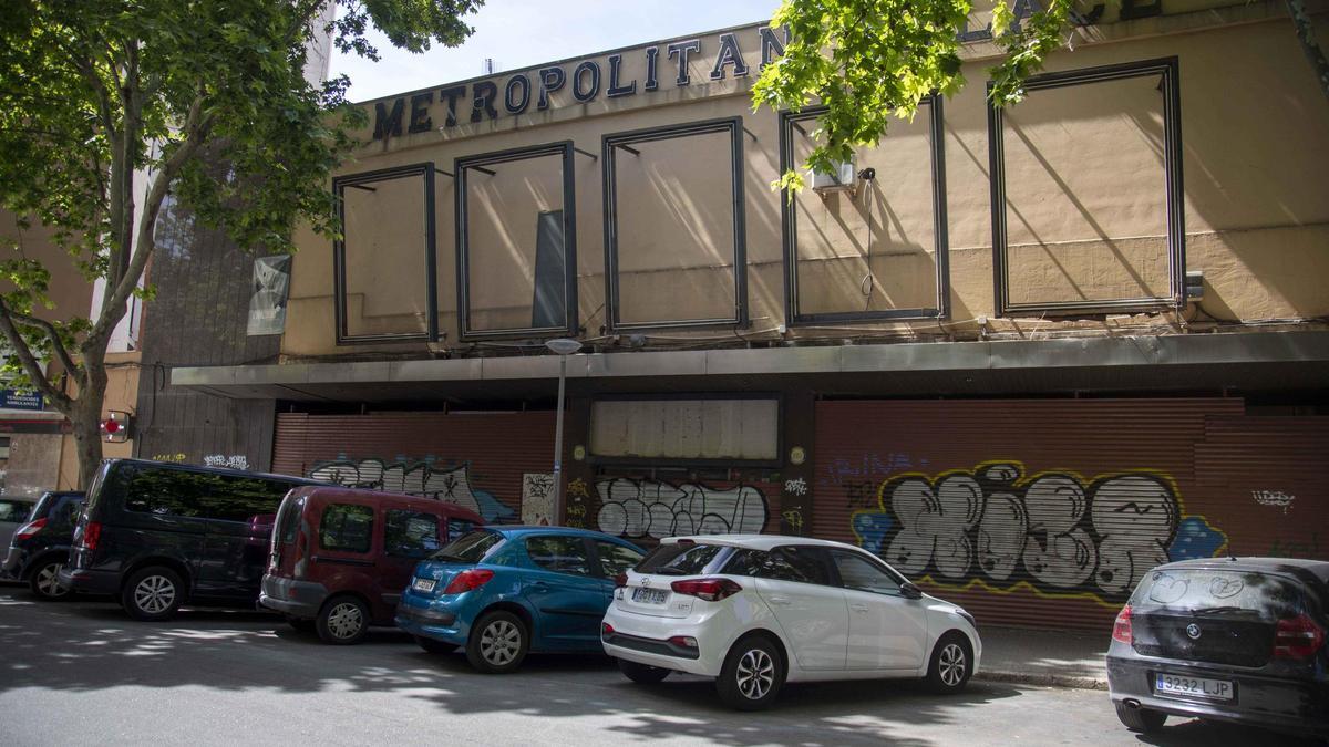 El antiguo cine Metropolitan, en Pere Garau, lleva cerrado desde 2011.