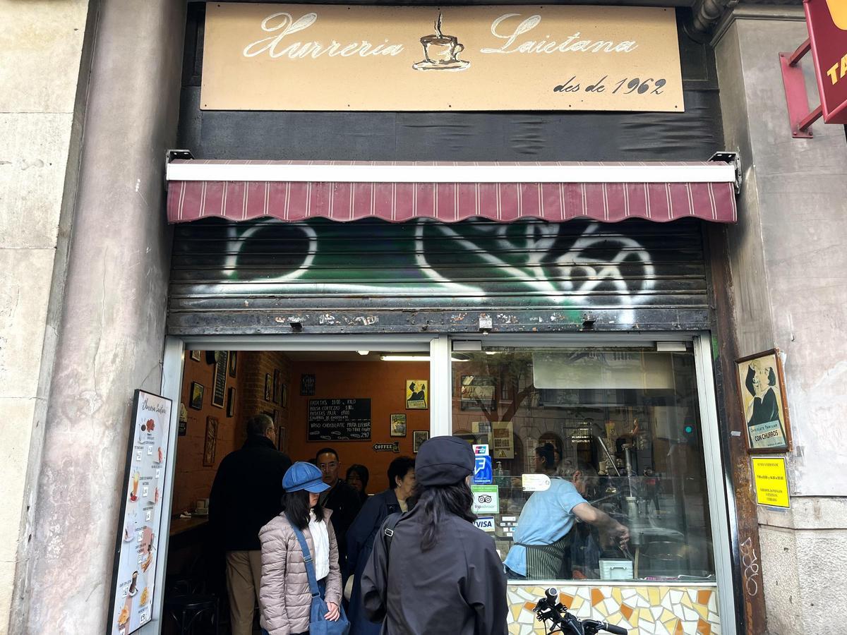 Churrería Laietana.