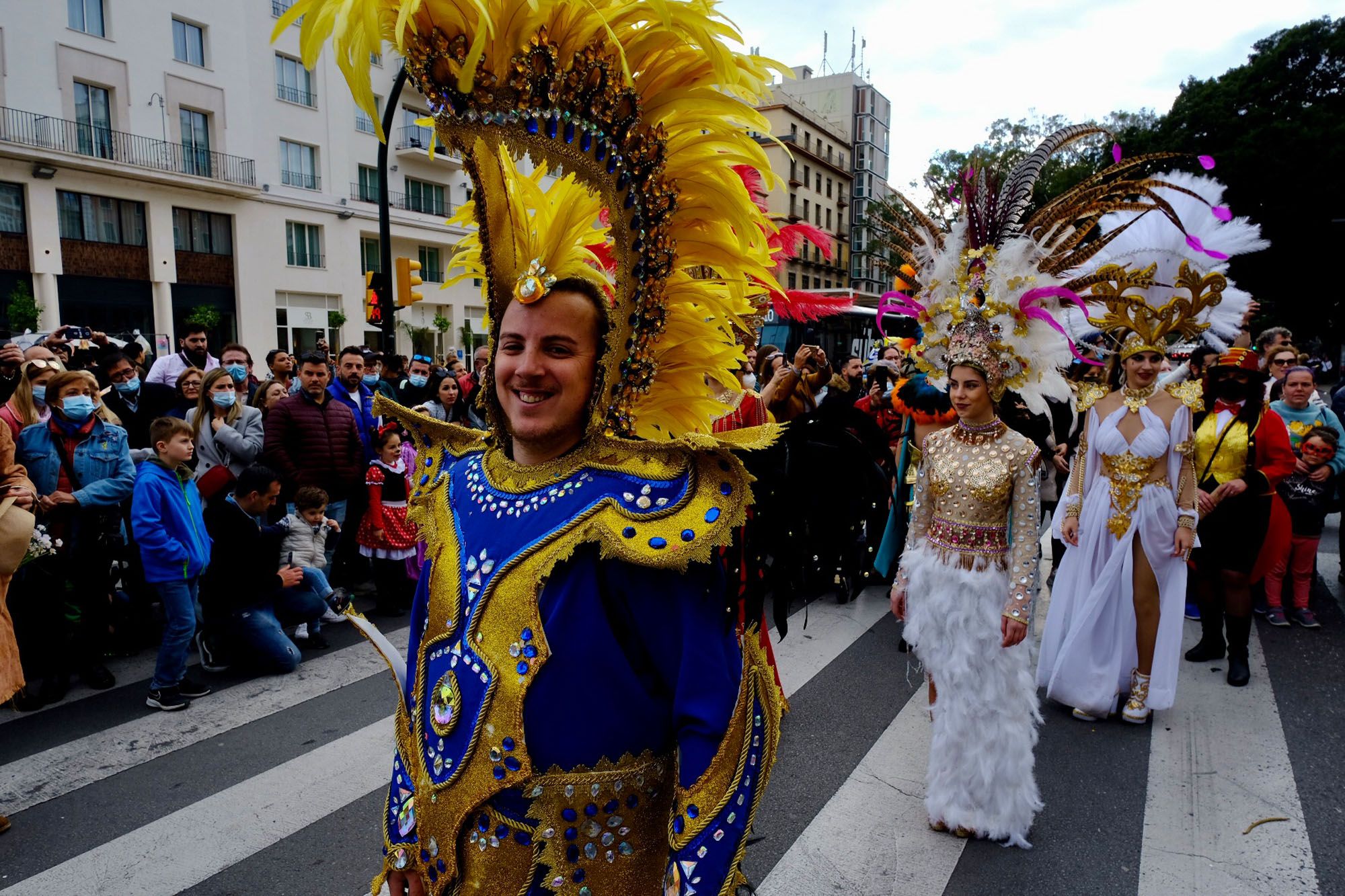 Las imágenes del Entierro del Boquerón del Carnaval de Málaga 2022