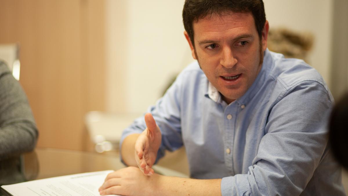 Ignasi Garcia, portaveu de Compromís a Castelló.