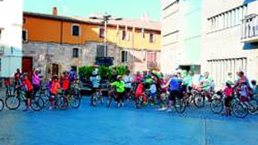 Ciclistas y andarines participan en dos actividades