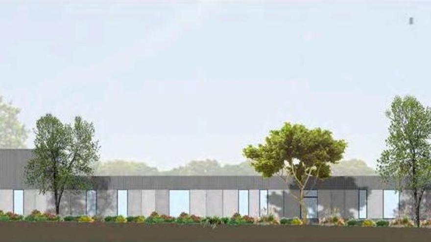 Recreación del supermercado que Aldi abrirá en Nou Llevant.