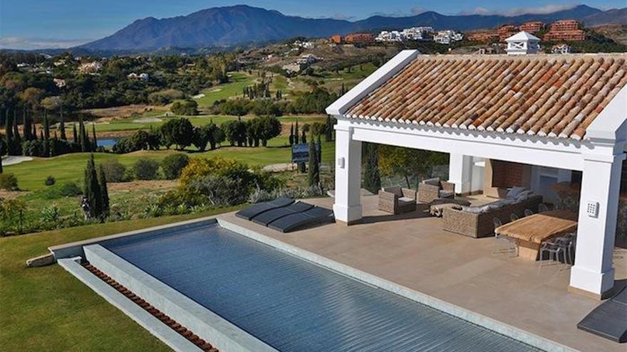 Imagen de una vivienda de lujo en Marbella.