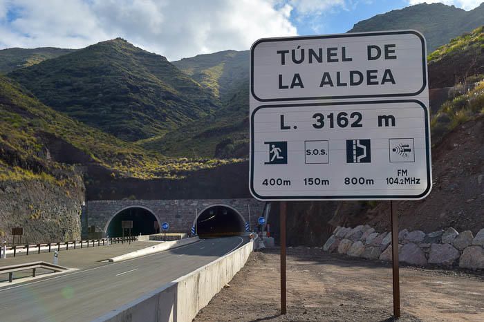 Apertura del primer tramo de la carretera de La ...