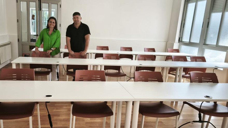 Soutomaior crea un aula de estudio que abrirá los 365 días del año