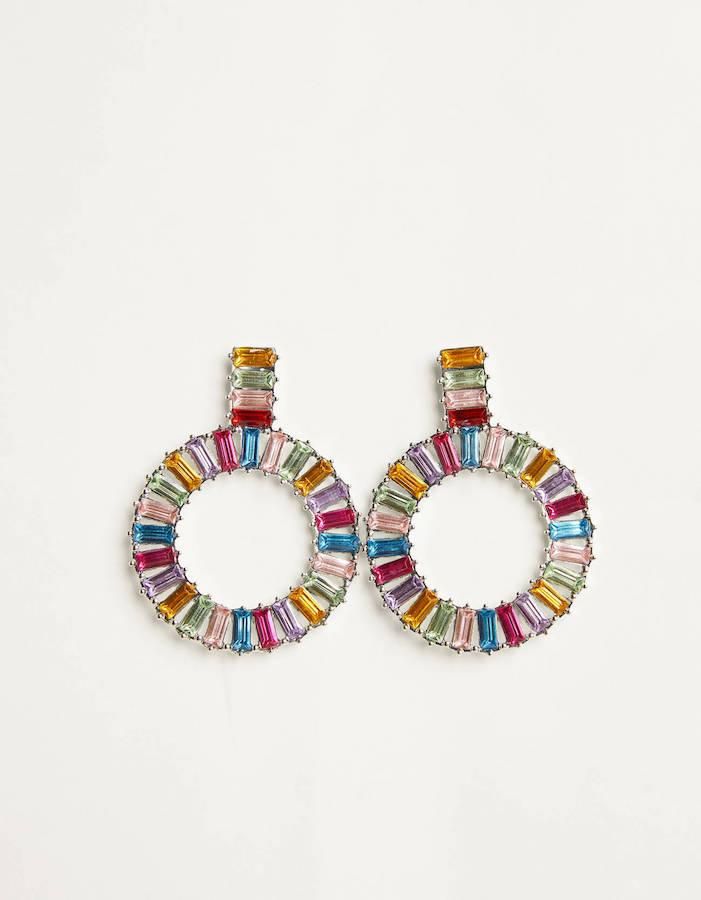 Los pendientes multicolor
